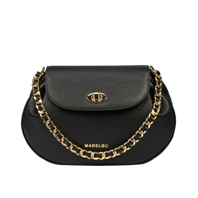 Women shoulder bag 026g biz black