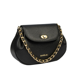 Women shoulder bag 026g biz black