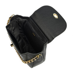 Women shoulder bag 026g biz black