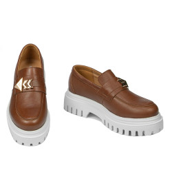 Women casual shoes 6072 brown