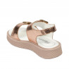 Children sandals 529 pudra pearl