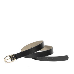 Women belt 35m black lucios