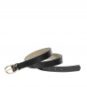 Women belt 35m black lucios