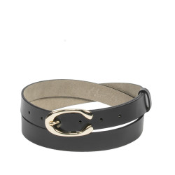 Women belt 35m black lucios