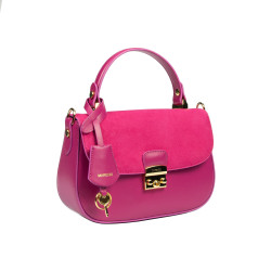 Women hand bag 022g fuxia combined