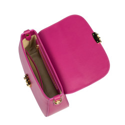 Women hand bag 022g fuxia combined