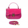 Women hand bag 022g fuxia combined