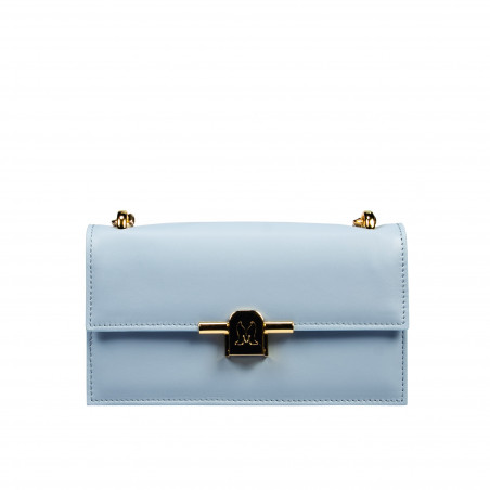 Women shoulder bag 020g baby blue