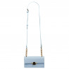 Women shoulder bag 020g baby blue