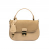 Women hand bag 022g beige latte combined
