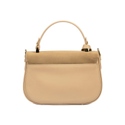 Women hand bag 022g beige latte combined