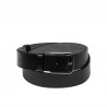 Men belt 70b black lucios