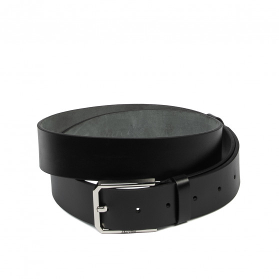 Men belt 70b black lucios