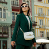Women shoulder bag 017g white lifestyle