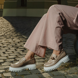 Women casual shoes 6072 sand lifestyle