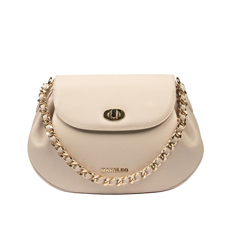 Women shoulder bag 026g biz beige