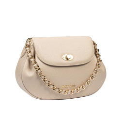 Women shoulder bag 026g biz beige