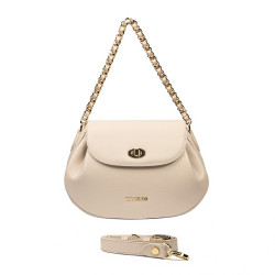 Women shoulder bag 026g biz beige