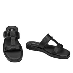 Women sandals 5091 black caviar