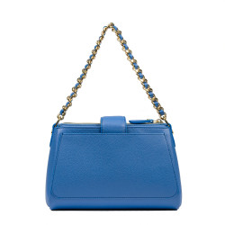 Women shoulder bag 003g blue regal