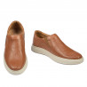 Men loafers, moccasins 971 brown