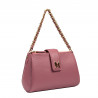 Women shoulder bag 003g pink zmeura