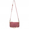 Women shoulder bag 024g biz pink zmeura