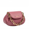 Women shoulder bag 027g pink zmeura