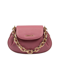 Women shoulder bag 027g pink zmeura