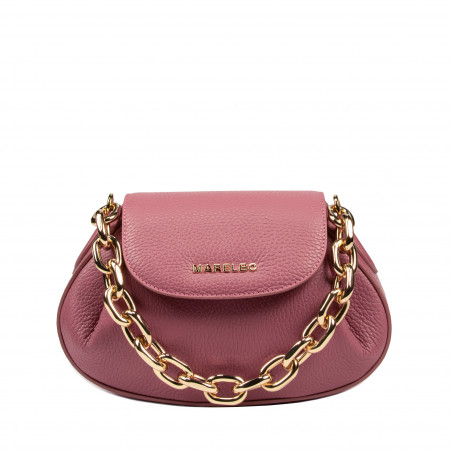 Women shoulder bag 027g pink zmeura