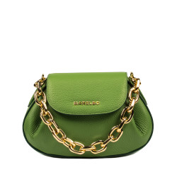 Women shoulder bag 027g avocado green