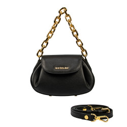 Women shoulder bag 027g black