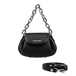 Women shoulder bag 027g 01 black