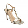 Women sandals 1306 golden