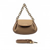 Women shoulder bag 027g cappuccino