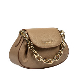 Women shoulder bag 027g cappuccino
