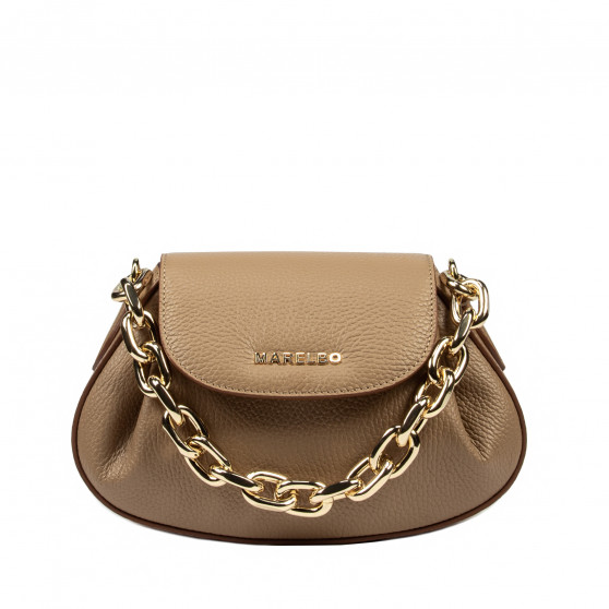 Women shoulder bag 027g cappuccino