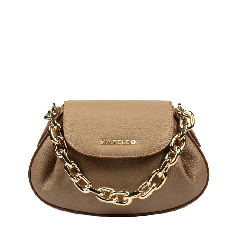 Women shoulder bag 027g cappuccino