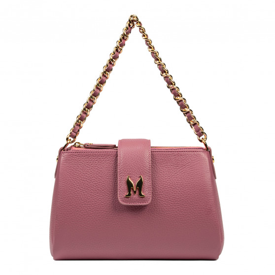 Women shoulder bag 003g pink zmeura