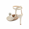 Women sandals 1329 white perlat