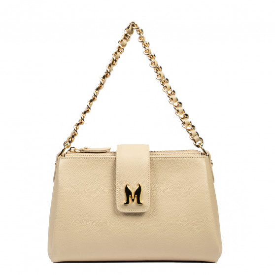 Women shoulder bag 003g beige