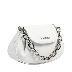 Women shoulder bag 027g 01 white