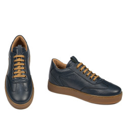 Teenagers stylish, elegant shoes 8002 indigo