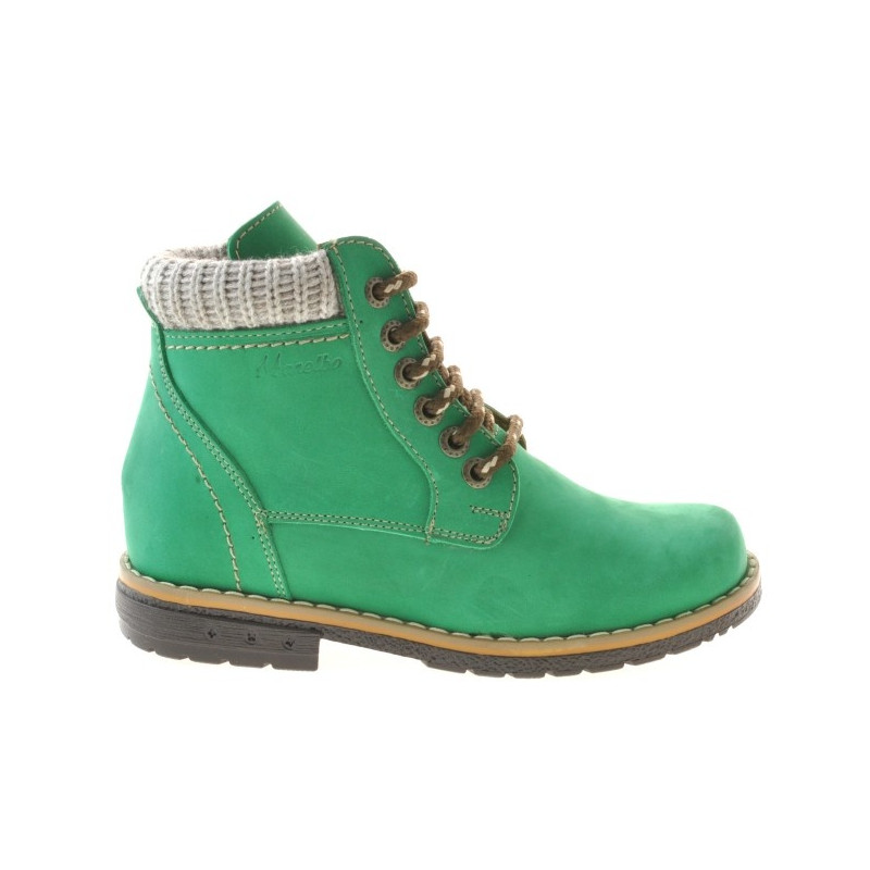 Children boots 3209 bufo green