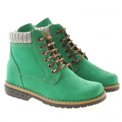 Children boots 3209 bufo green