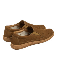 Men loafers, moccasins 925 bufo brown