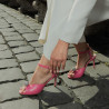 Women sandals 1329 pink lifestyle