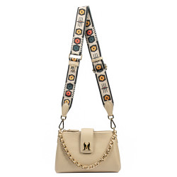 Women shoulder bag 003g beige