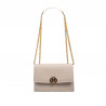 Women shoulder bag 013g beige caviar