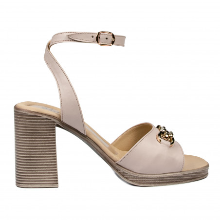 Women sandals 5109 ivory